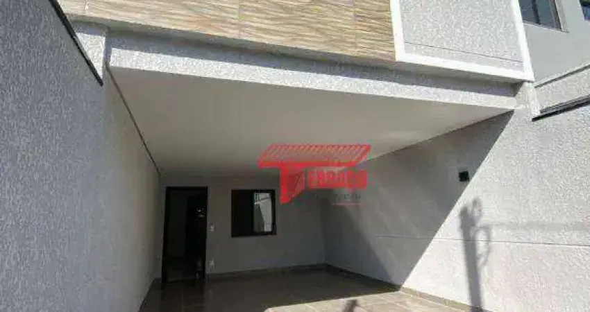 Sobrado com 3 dormitórios à venda, 168 m² por R$ 870.000,00 - Vila Alzira - Santo André/SP