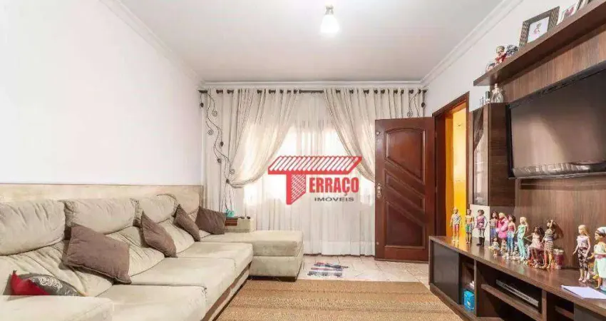 Sobrado com 3 dormitórios à venda, 204 m² por r$ 750.000,00 - vila assunção - santo andré/sp