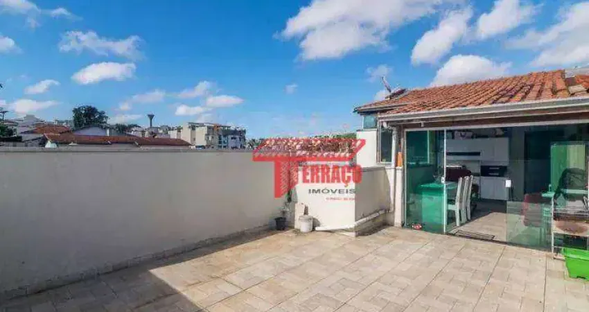 Cobertura com 2 dormitórios à venda, 60 m²  - Vila Pires - Santo André/SP