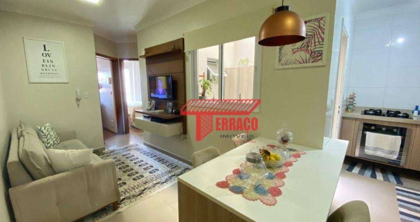 Apartamento à venda, 49 m² por R$ 340.000,00 - Vila Assunção - Santo André/SP