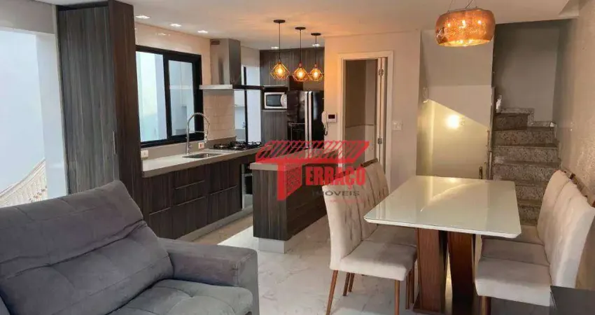Sobrado com 2 dormitórios à venda, 176 m² - Parque das Nações - Santo André/SP