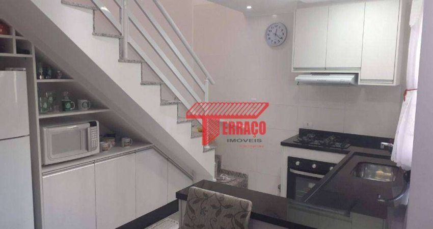 Cobertura com 2 dormitórios à venda, 50 m² - Jardim do Estádio - Santo André/SP