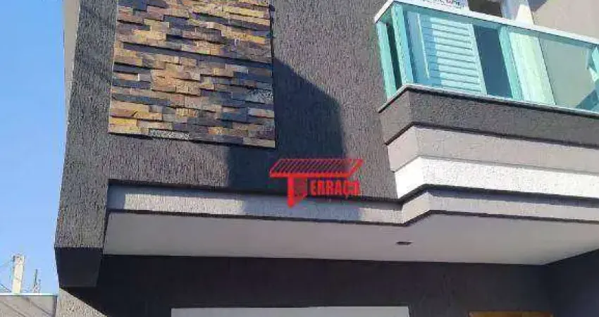 Sobrado com 3 dormitórios à venda, 75 m²  - vila lucinda - santo andré/sp