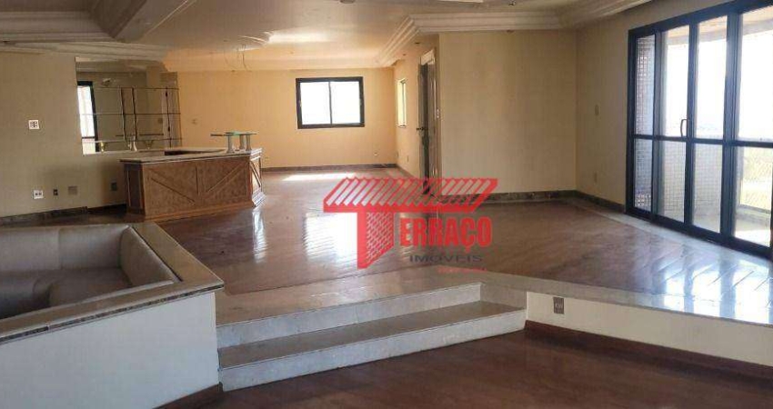 Apartamento com 5 dormitórios à venda, 454 m² - Jardim - Santo André/SP