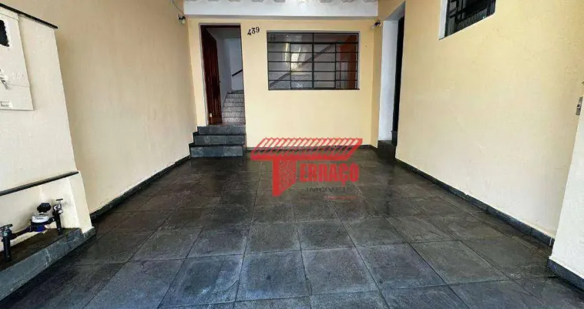 Sobrado com 2 dormitórios para alugar, 100 m² por r$ 1.850,00/mês - vila marina - santo andré/sp