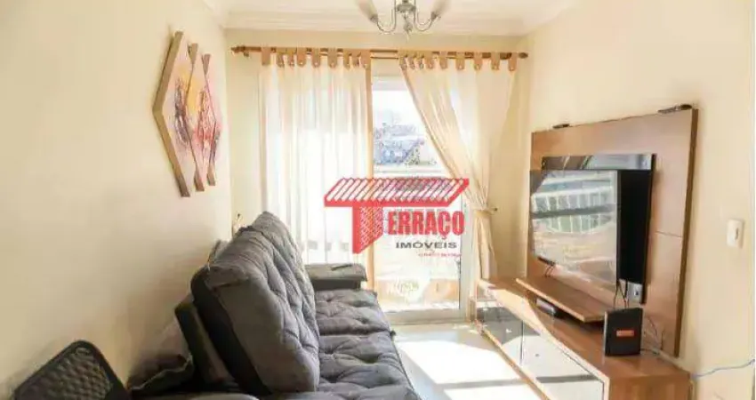 Apartamento com 2 dormitórios à venda, 60 m² por R$ 330.000,00 - Vila Valparaíso - Santo André/SP