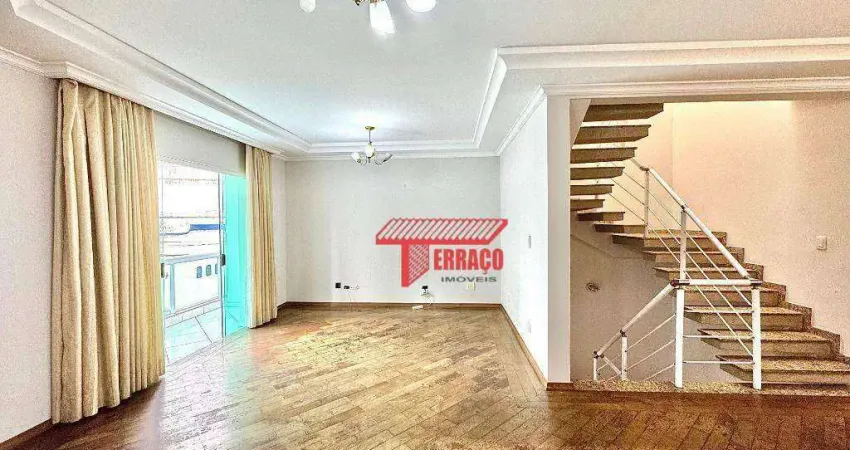 Sobrado com 3 dormitórios à venda, 228 m² por r$ 850.000,00 - vila gilda - santo andré/sp