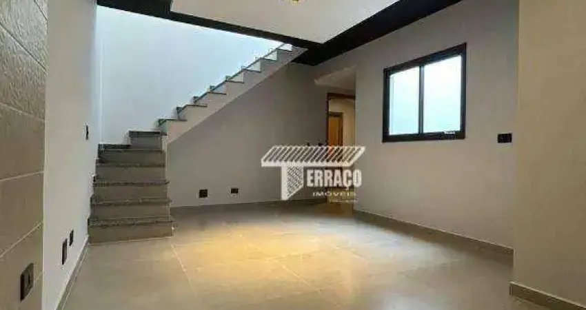 Cobertura com 2 dormitórios à venda, 47 m² por R$ 425.000,00 - Vila Scarpelli - Santo André/SP