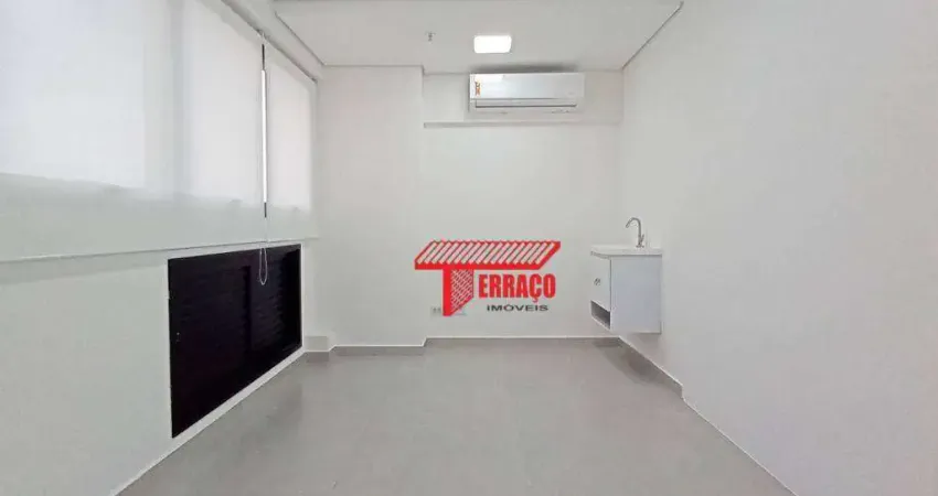 Sala comercial com 1 sala para alugar na Avenida Doutor Erasmo, Vila Assunção, Santo André