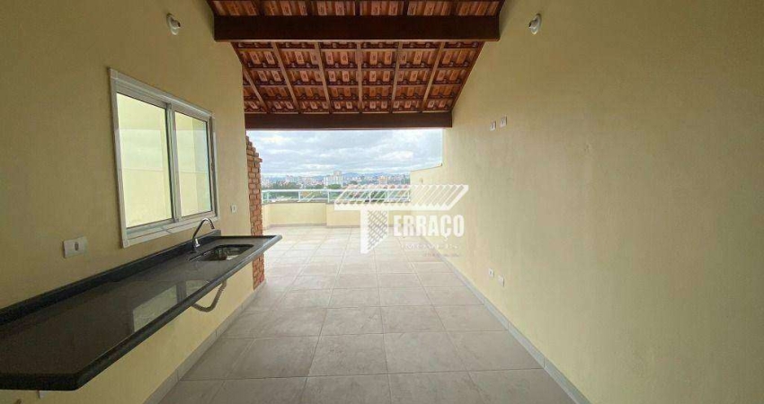 Cobertura com 2 dormitórios à venda, 110 m² por R$ 420.000 - Vila Helena - Santo André/SP