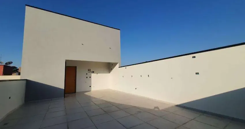 Cobertura com 2 dormitórios à venda, 74 m² - parque são vicente - mauá/sp