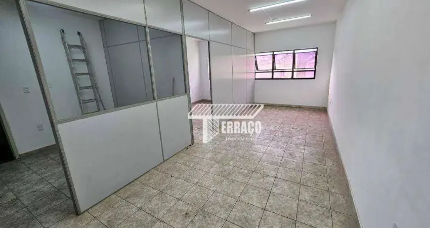 Sala para alugar, 40 m² por R$ 1.500,00/mês - Vila Assunção - Santo André/SP