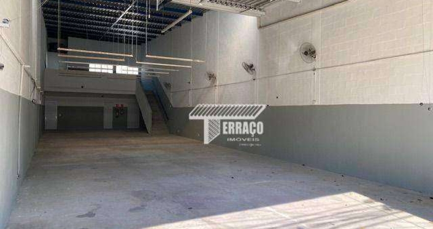 Galpão para alugar, 247 m² por R$ 7.999,66/mês - Vila Campestre - São Bernardo do Campo/SP