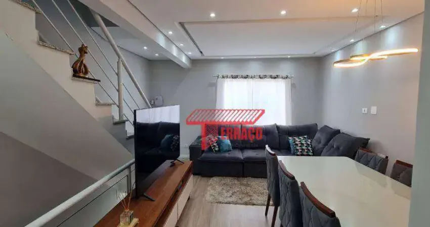 Sobrado com 2 dormitórios à venda, 123 m² por R$ 599.000,00 - Parque Novo Oratório - Santo André/SP