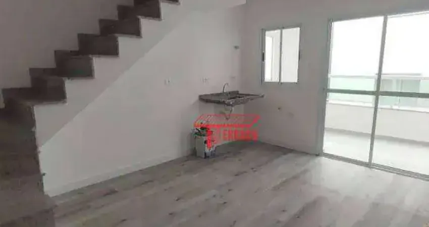 Cobertura com 2 dormitórios à venda, 70 m² por R$ 590.000,00 - Vila Baeta Neves - São Bernardo do Campo/SP