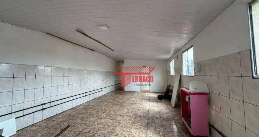 alão para alugar, 107 m²  - Jardim do Estádio - Santo André/SP