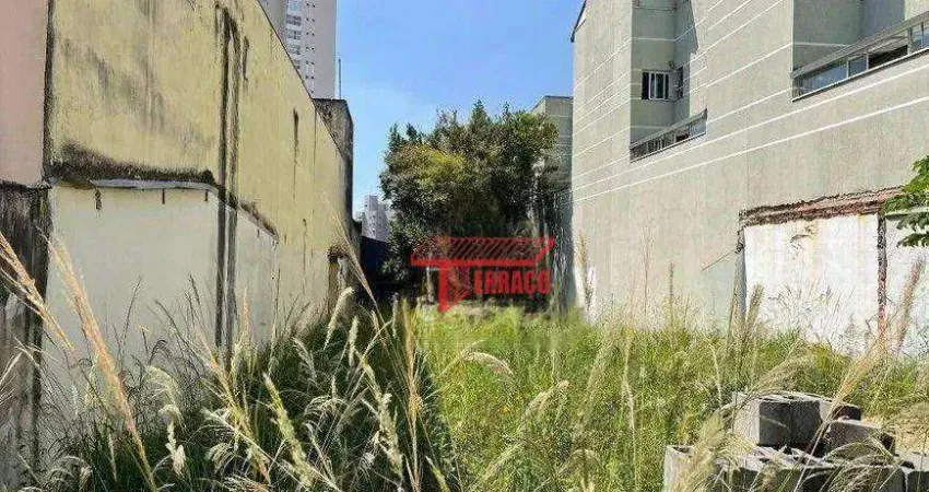Terreno à venda, 470 m² por R$ 1.730.000,00 - Jardim Bela Vista - Santo André/SP