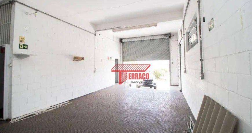 Galpão, 323 m² - venda por R$ 2.000.000,00 ou aluguel por R$ 10.833,33/mês - Paraíso - Santo André/SP