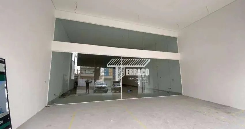 Salão para alugar, 270 m² - Vila Humaitá - Santo André/SP