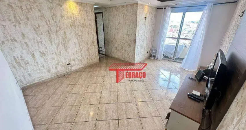 Apartamento com 3 dormitórios à venda, 68 m² por R$ 296.000,00 - Jardim do Estádio - Santo André/SP