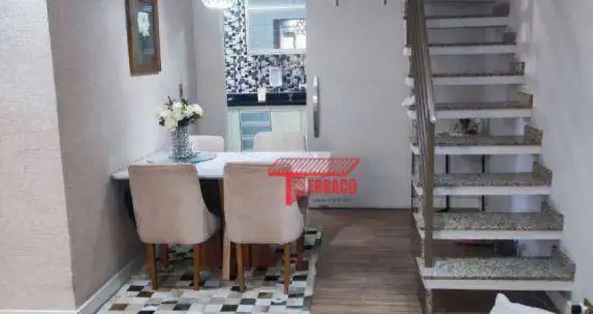 Cobertura à venda, 62 m² por R$ 760.000,00 - Nova Gerti - São Caetano do Sul/SP