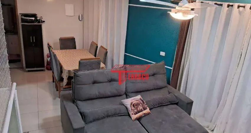 Sobrado com 3 dormitórios à venda, 164 m² por R$ 720.000,00 - Vila Linda - Santo André/SP