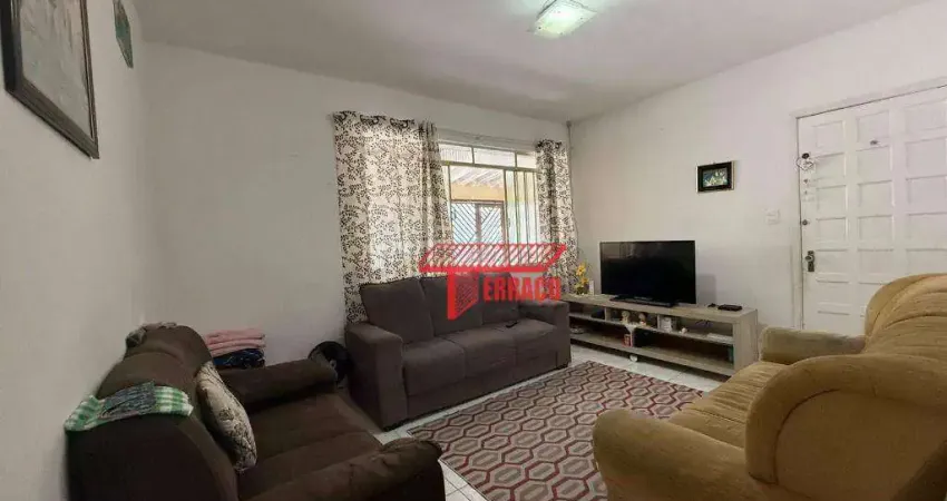 Casa com 2 dormitórios à venda, 105 m² por R$ 400.000,00 - Vila Linda - Santo André/SP