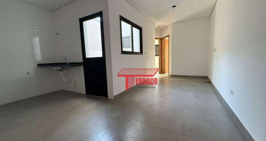 Apartamento Novo com 2 dormitórios à venda, 42 m² - Vila América - Santo André/SP