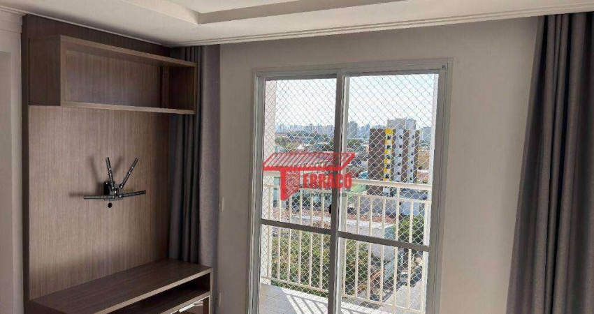 Apartamento com 2 dormitórios à venda, 52 m²  - Vila Alzira - Santo André/SP