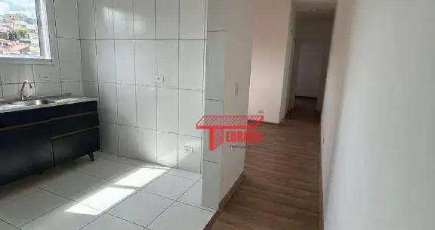 Apartamento com 2 dormitórios para alugar, 56 m² por R$ 2.098,01/mês - Parque João Ramalho - Santo André/SP