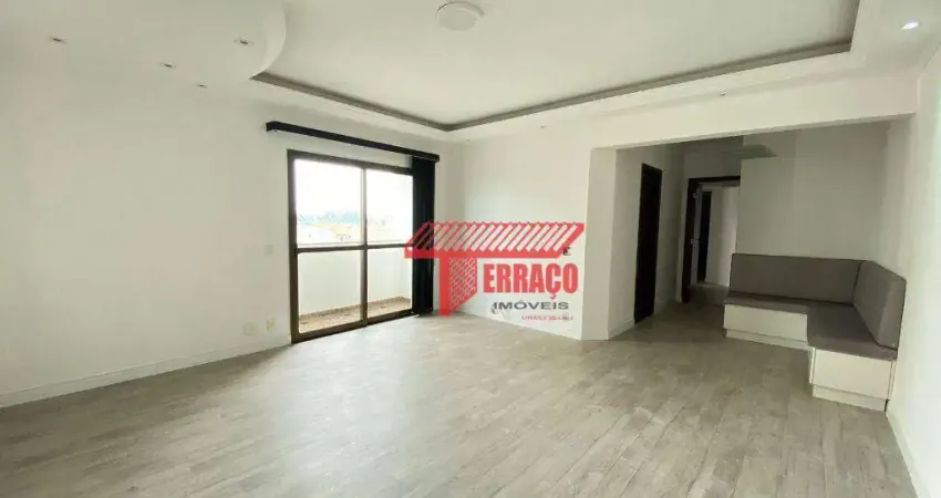 Apartamento com 3 dormitórios à venda, 106 m² por R$ 700.000,00 - Vila Valparaíso - Santo André/SP
