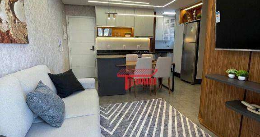 Apartamento com 2 dormitórios à venda, 56 m² por R$ 710.000,00 - Jardim do Mar - São Bernardo do Campo/SP