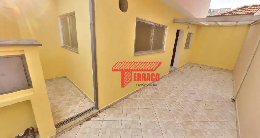 Sobrado com 3 dormitórios para alugar, 96 m²  - Vila Marina - Santo André/SP