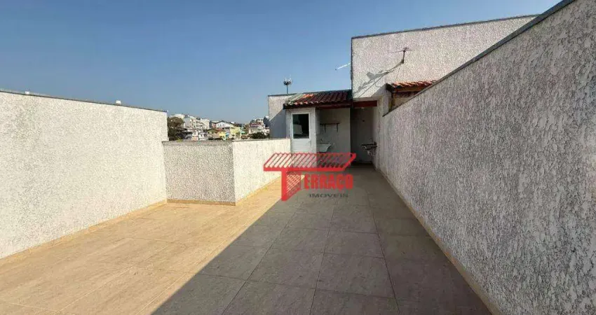 Cobertura com 2 dormitórios para alugar, 45 m² - Vila Helena - Santo André/SP