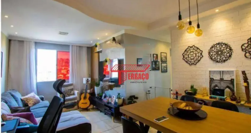 Apartamento com 2 dormitórios à venda, 54 m² - Parque São Vicente - Mauá/SP