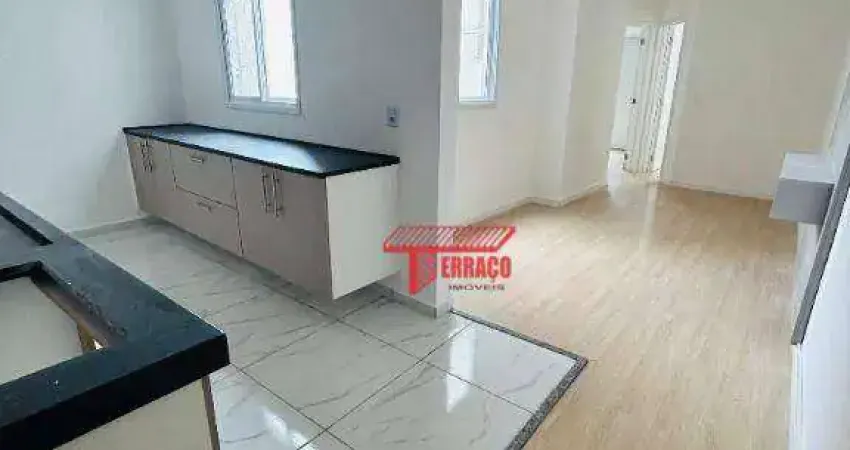 Cobertura com 2 dormitórios à venda, 58 m² por r$ 450.000,00 - vila scarpelli - santo andré/sp
