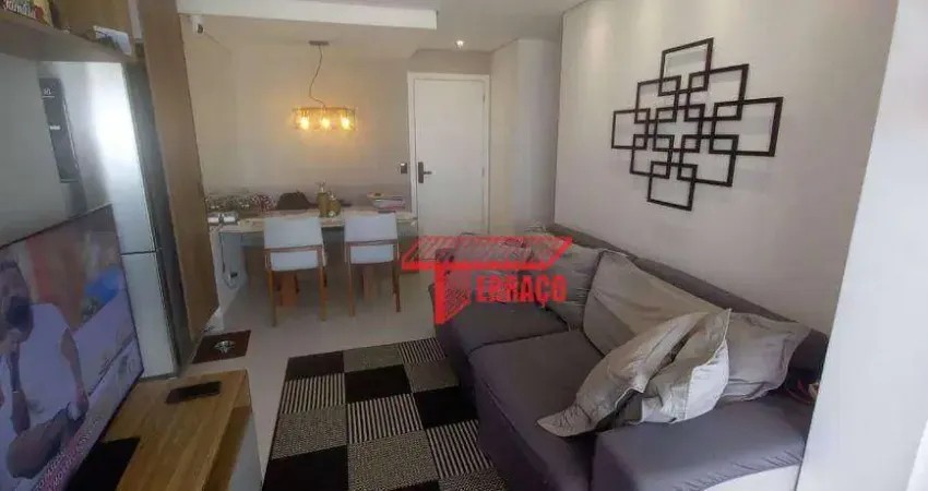 Apartamento com 2 dormitórios à venda, 68 m² por r$ 920.000,00 - vila gilda - santo andré/sp