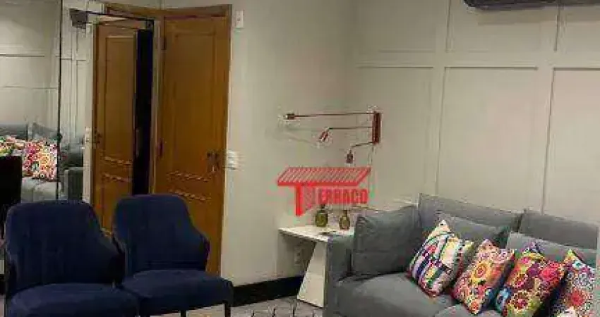 Apartamento com 3 dormitórios à venda, 126 m² por r$ 1.700.000,00 - vila scarpelli - santo andré/sp