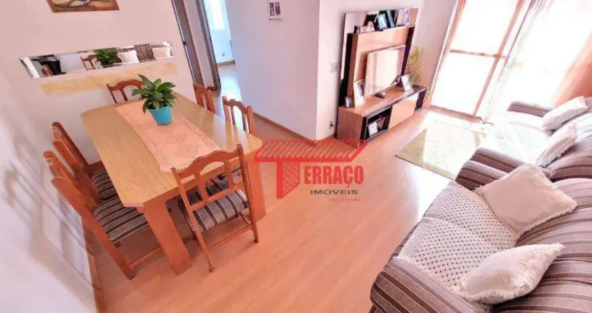 Apartamento com 3 dormitórios à venda, 68 m² por r$ 350.000,00 - vila bela vista - santo andré/sp