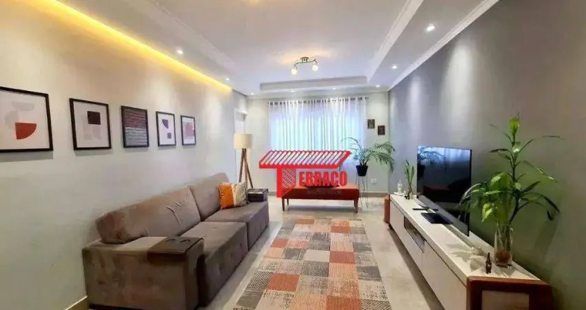 Sobrado com 3 dormitórios à venda, 211 m² por r$ 1.400.000,00 - vila assunção - santo andré/sp