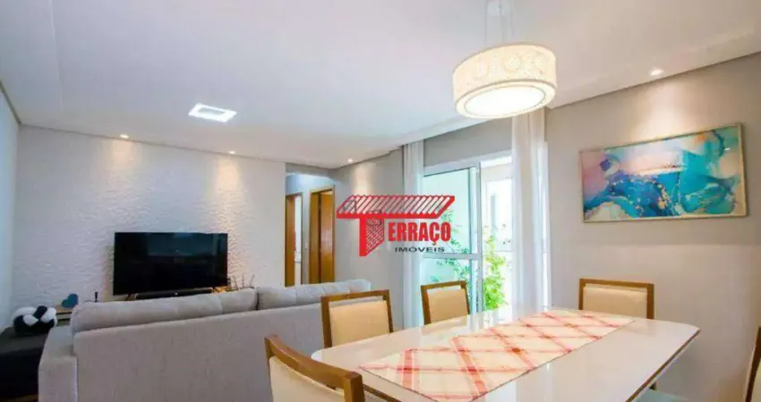 Apartamento com 3 dormitórios à venda, 82 m² por r$ 700.000 - vila floresta - santo andré/sp