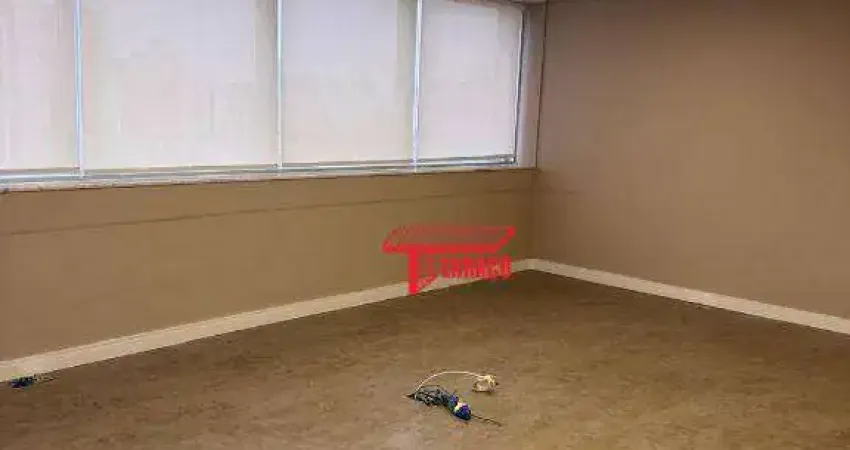 Sala para alugar, 42 m² por 1.600 - vila bastos - santo andré/sp