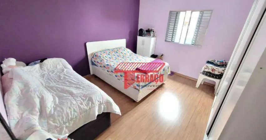 Casa com 2 dormitórios à venda, 170 m² por r$ 405.000,00 - jardim santo andré - santo andré/sp