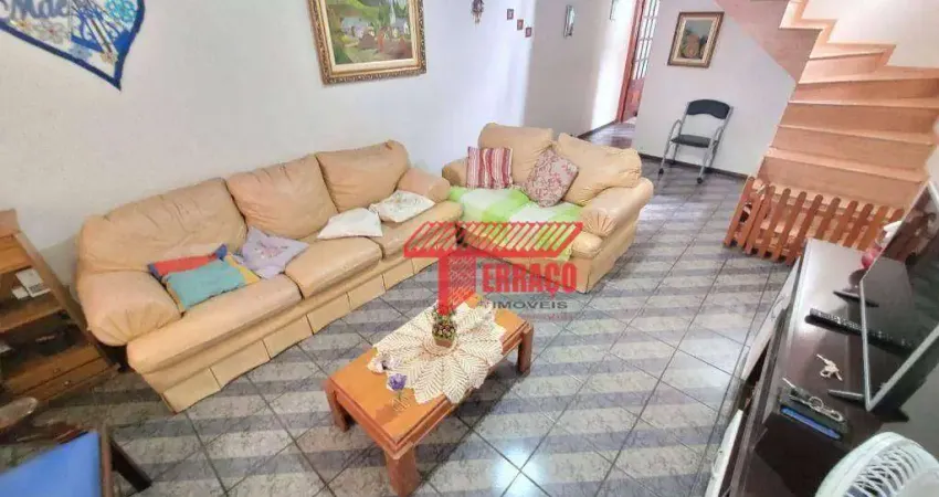 Sobrado à venda, 183 m² por r$ 750.000,00 - vila eldízia - santo andré/sp