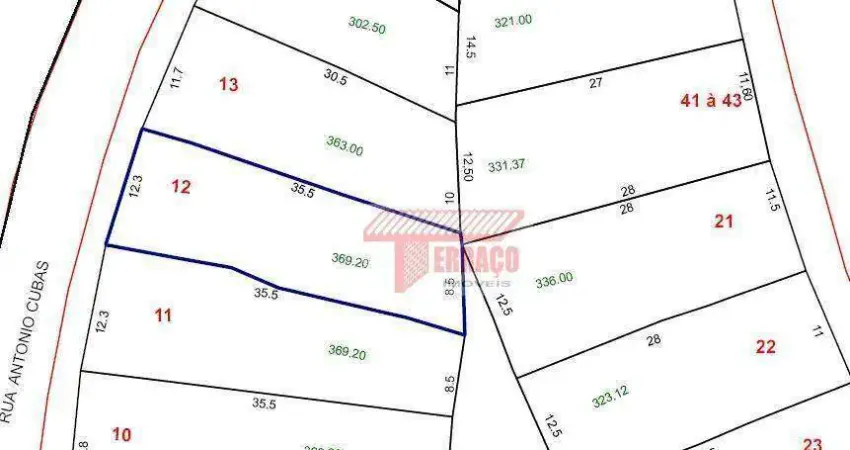 Terreno à venda, 369 m² por r$ 1.060.000,00 - vila guiomar - santo andré/sp