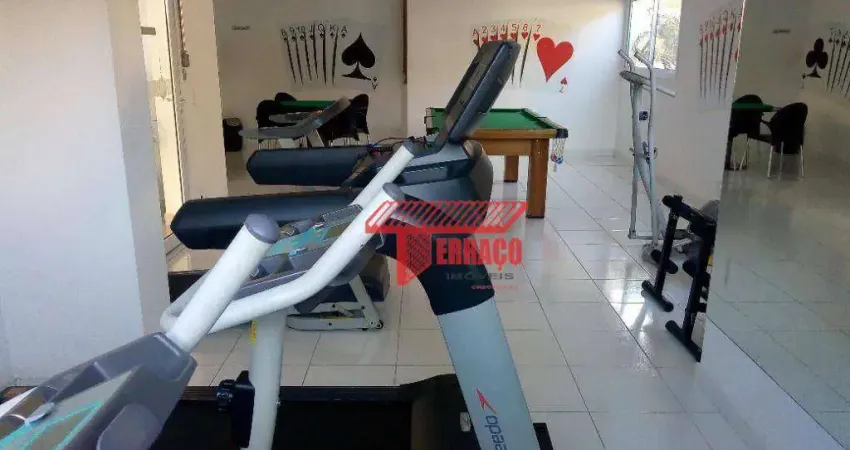 Apartamento com 2 dormitórios à venda, 60 m² por r$ 450.000,00 - casa branca - santo andré/sp