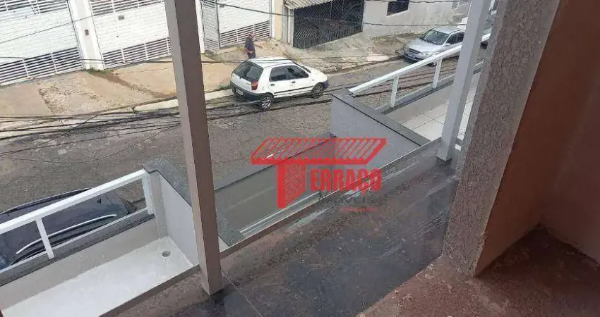 Cobertura com 2 dormitórios à venda, 41 m² - jardim utinga - santo andré/sp