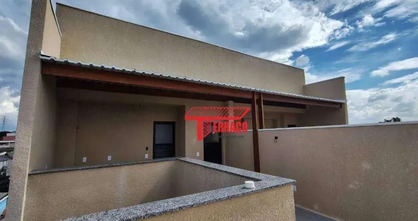 Cobertura com 2 dormitórios à venda, 53 m²  - vila vitória - santo andré/sp