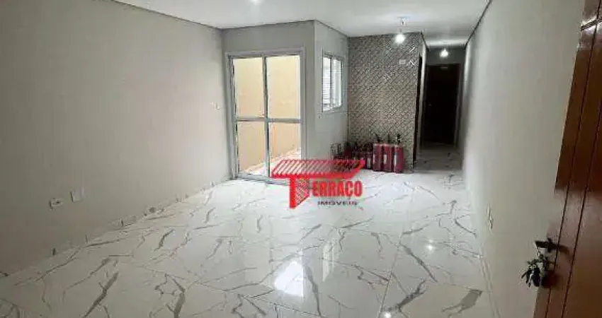 Apartamento com 2 dormitórios, 52 m² - venda ou aluguel - jardim guarará - santo andré/sp
