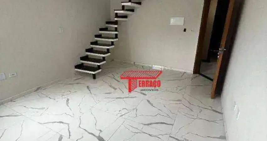 Cobertura com 2 dormitórios, 78 m² - venda ou aluguel - jardim guarará - santo andré/sp